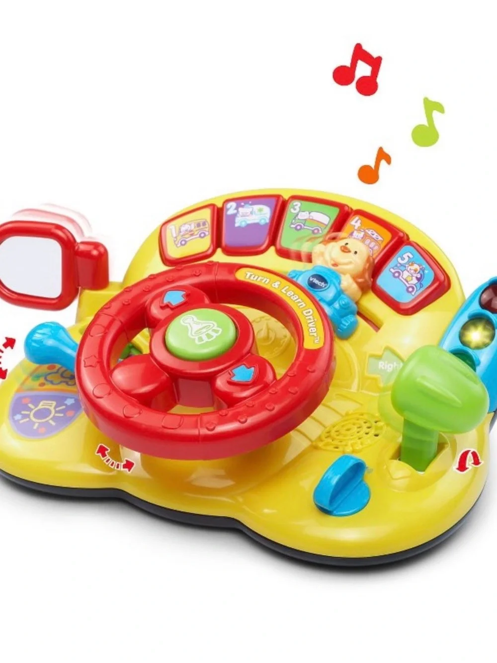 Vtech Educational Toys for 6-36 Month Old Turn & Learn Driving Wheel Toy